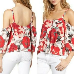 Floral Off the Shoulder Top